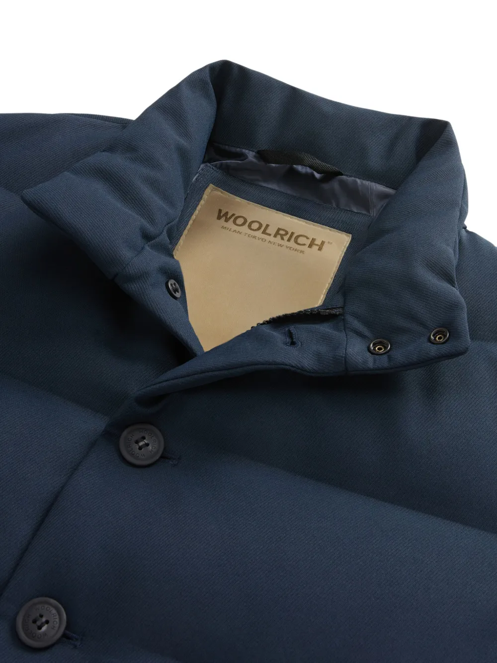 Woolrich Seam Padded Jacket | Blue | FARFETCH JO