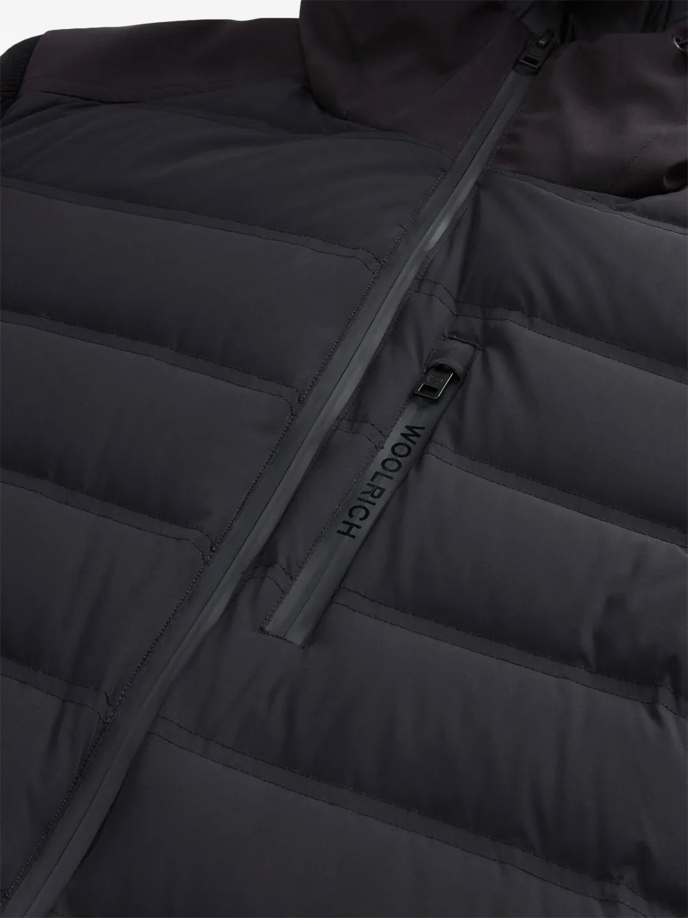 Woolrich Bering Hybrid ジャケット | ブラック | FARFETCH JP