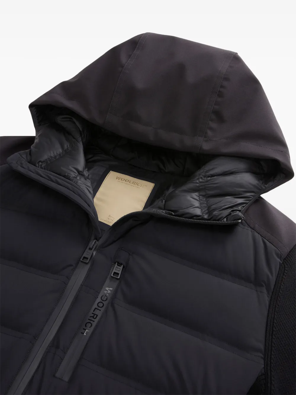 ウールリッチ WOOLRICH 24年製 BERING HYBRID ダウン ウールリッチ WOOLRICH 美品 24年製 BERING HYBRID ダウンジャケット