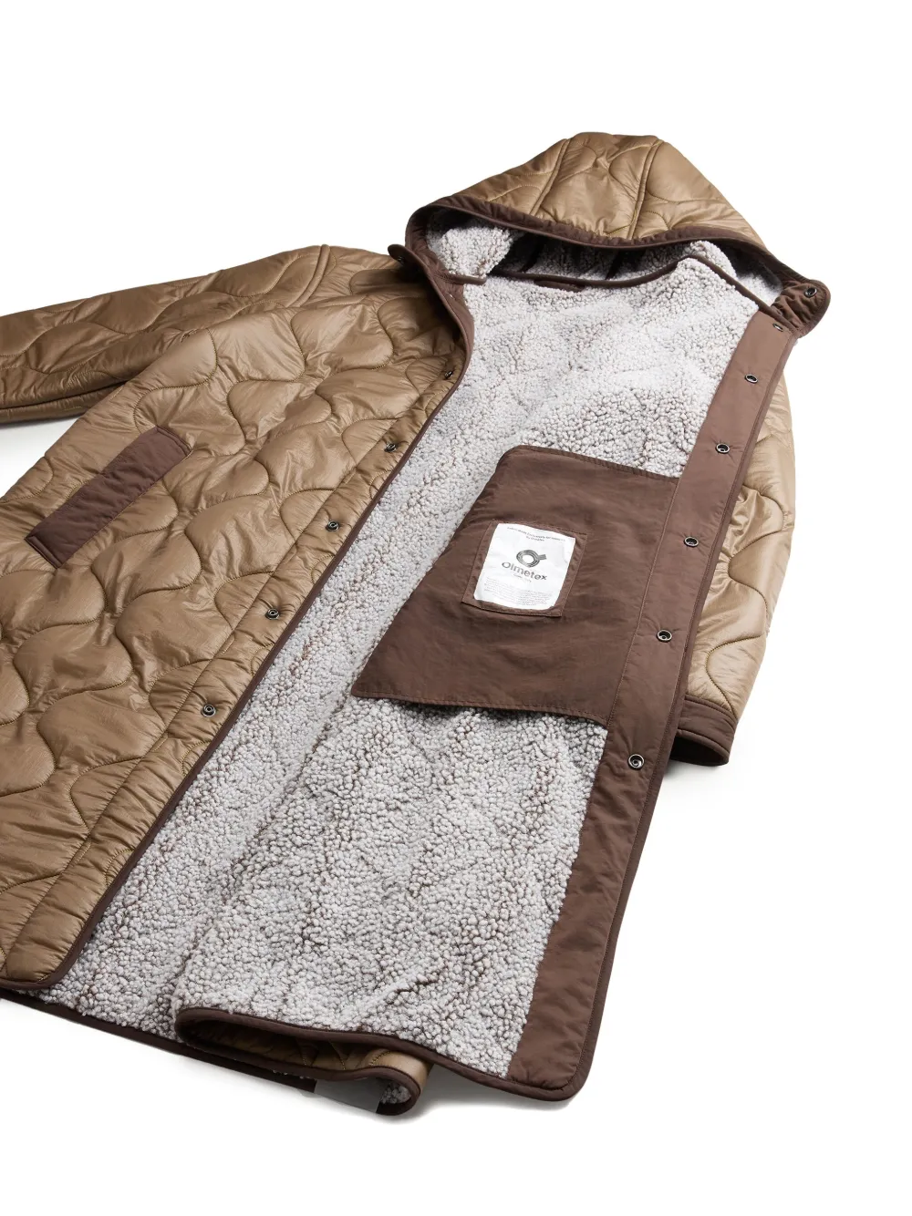 Woolrich Gewatteerde jas Beige