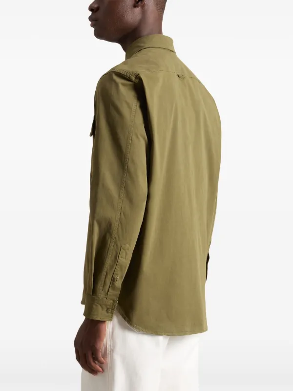 Woolrich garment-dyed Shirt | Green | FARFETCH