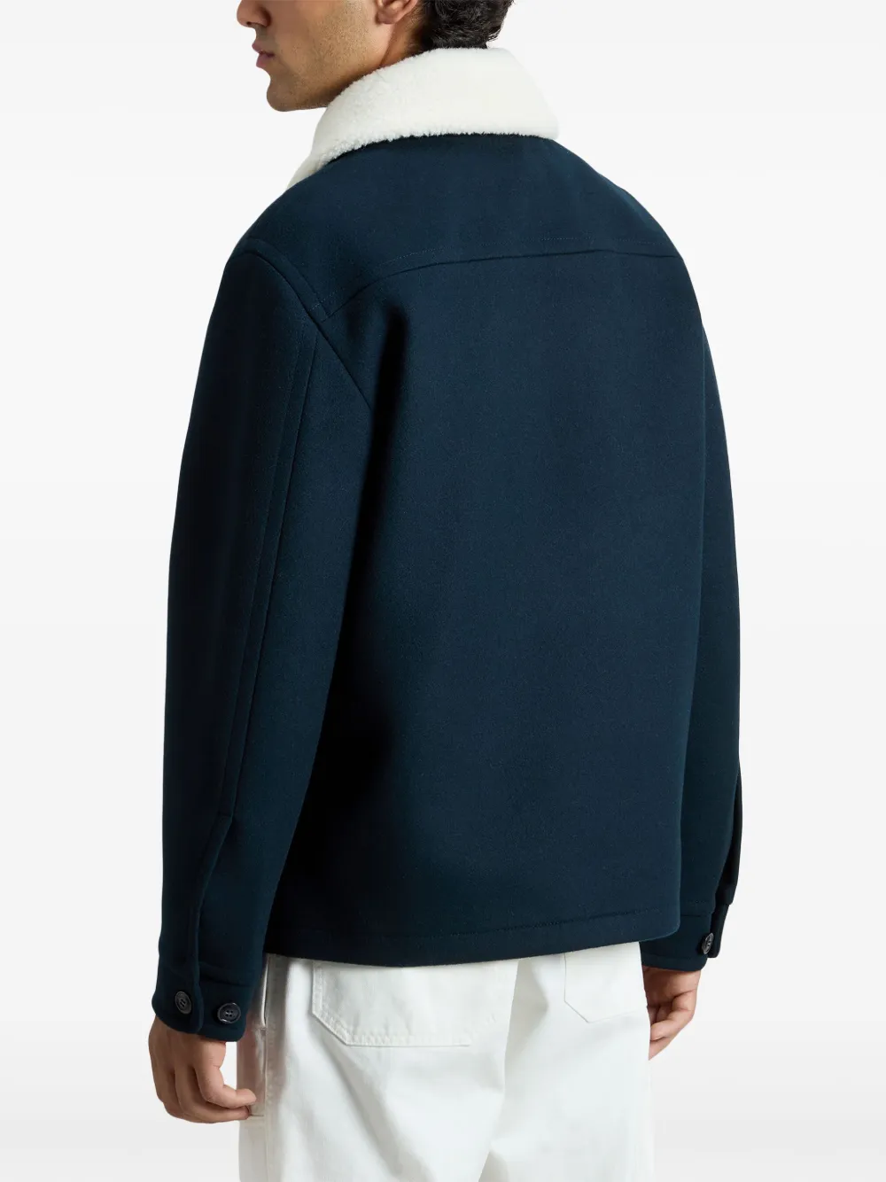 Woolrich Melton jack Blauw