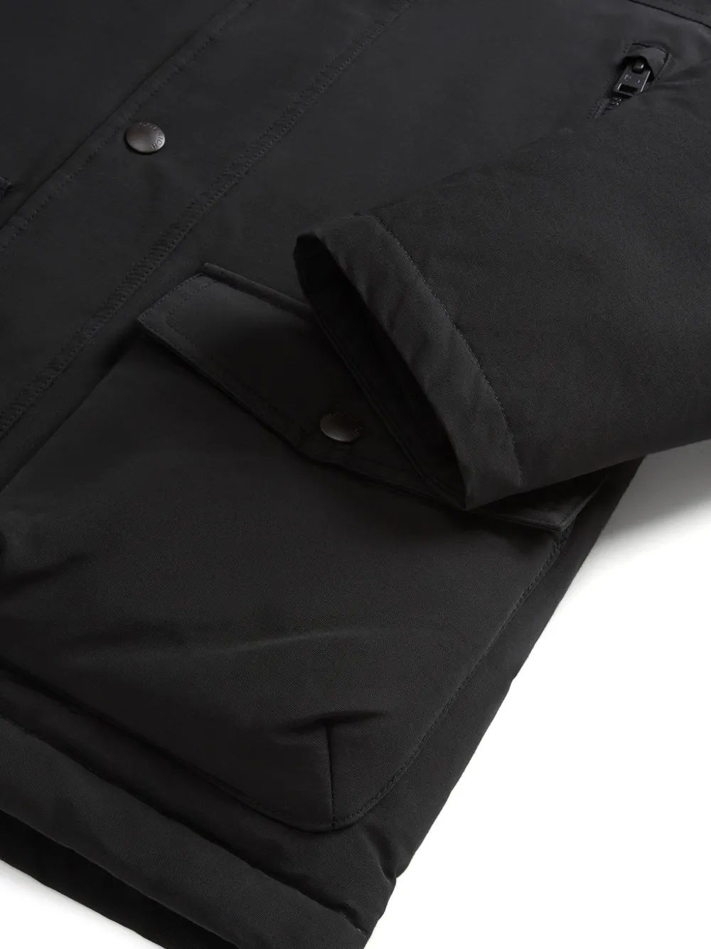 Woolrich Kids New Arctic parka Zwart