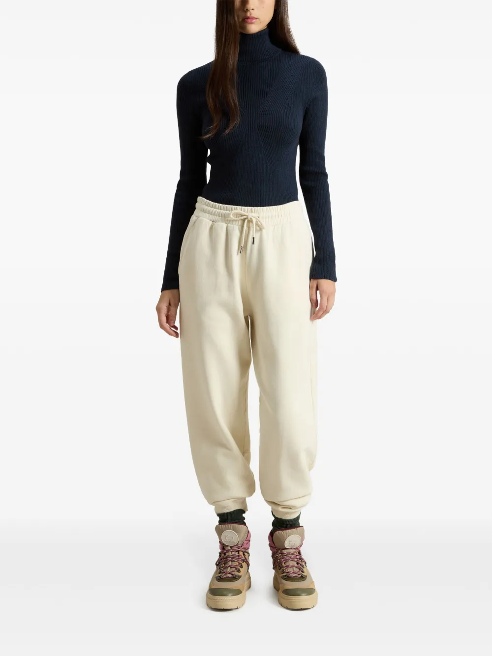 Woolrich lightweight drawstring track pants - Beige