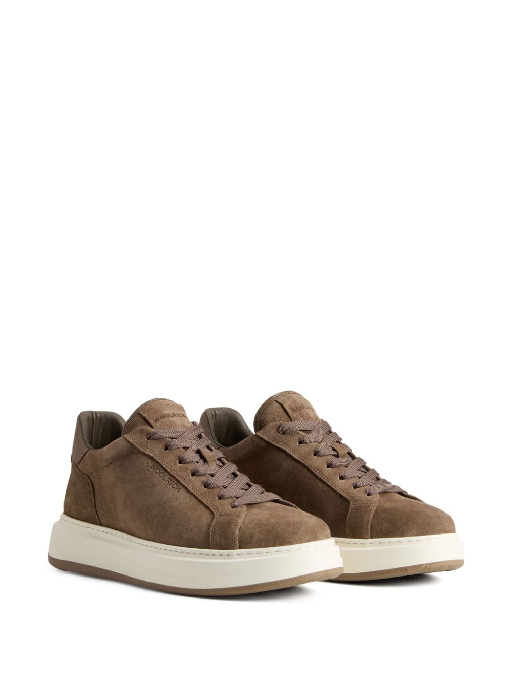 Woolrich round-toe trainers - Bruin