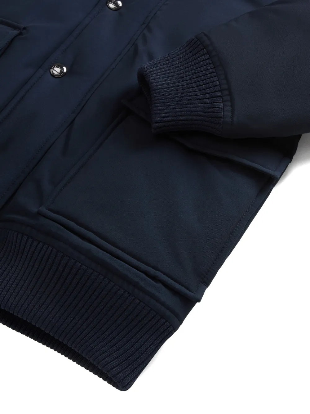 Woolrich Jack met capuchon Blauw