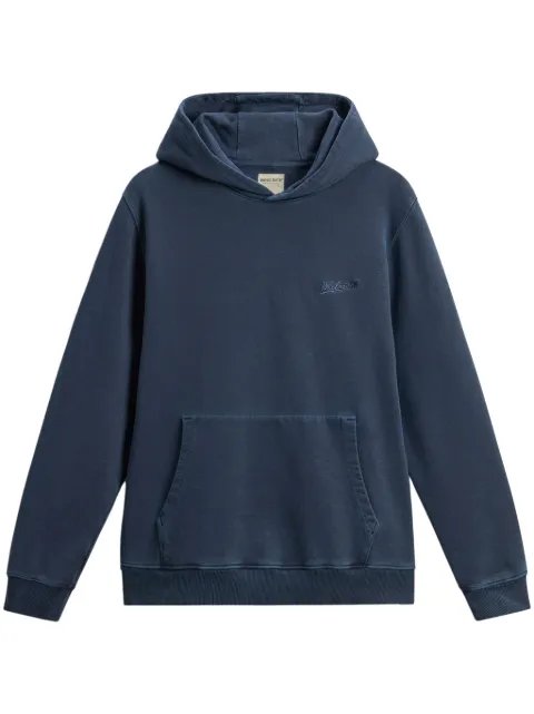 Woolrich hoodie con logo bordado