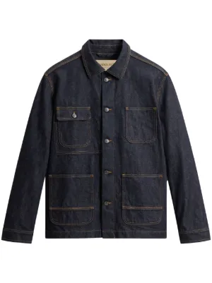 Moncler デニムシャツ | ブルー | FARFETCH JP