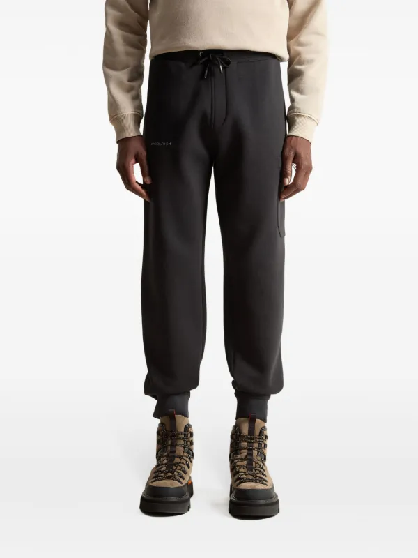 ウェア woolrich SWEAT PANTS WJTR0070 Woolrich Logo Sweatpants | Black | FARFETCH RO