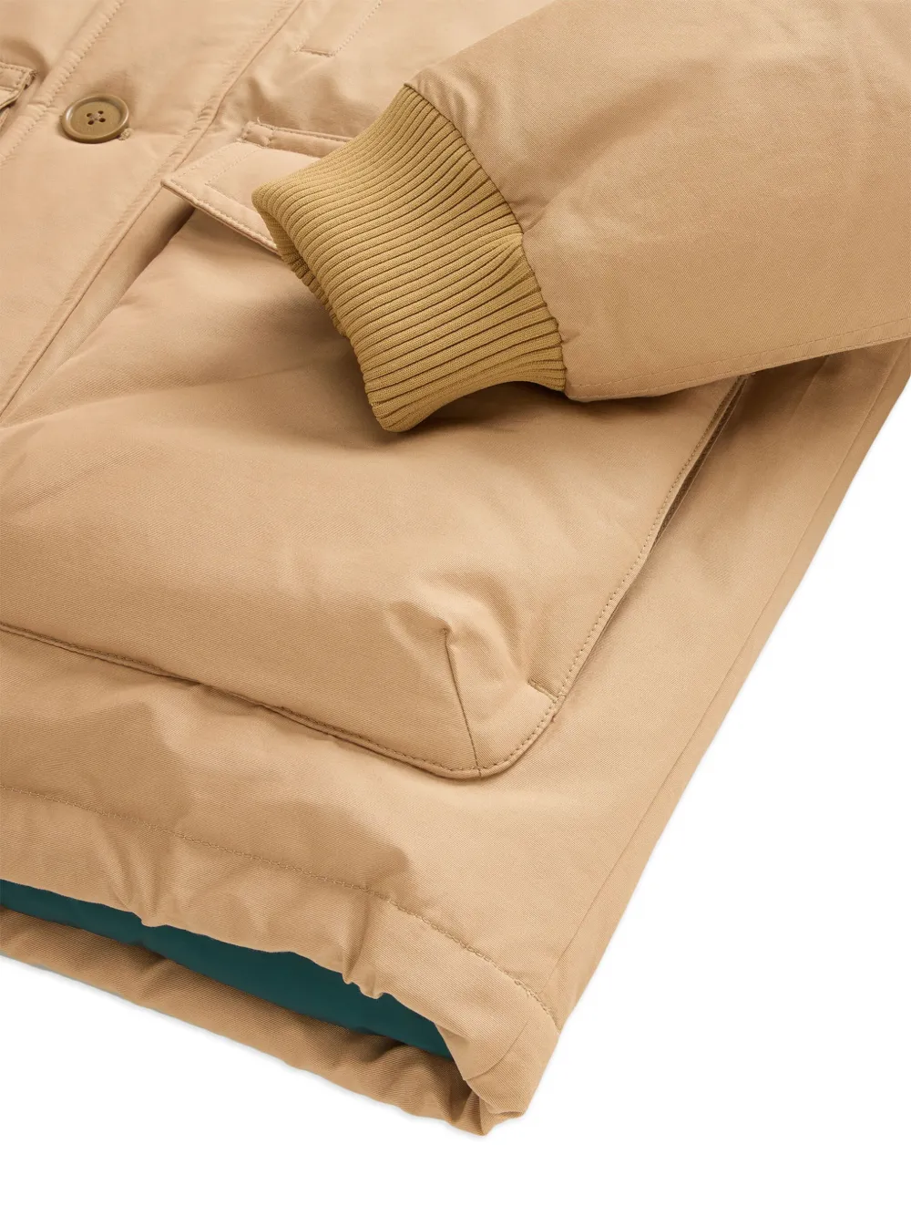 Woolrich Ramar gewatteerd jack - Beige