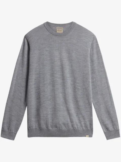 Woolrich logo-tag knitted jumper