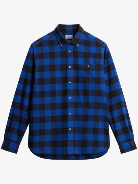 Woolrich check pattern flannel shirt
