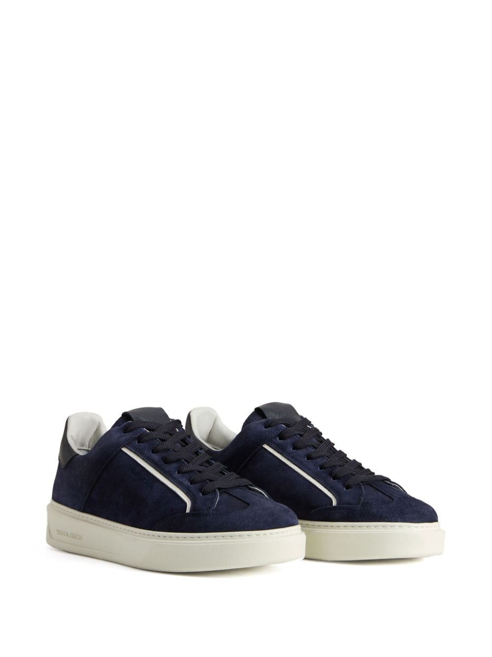 Woolrich round-toe trainers - Blauw