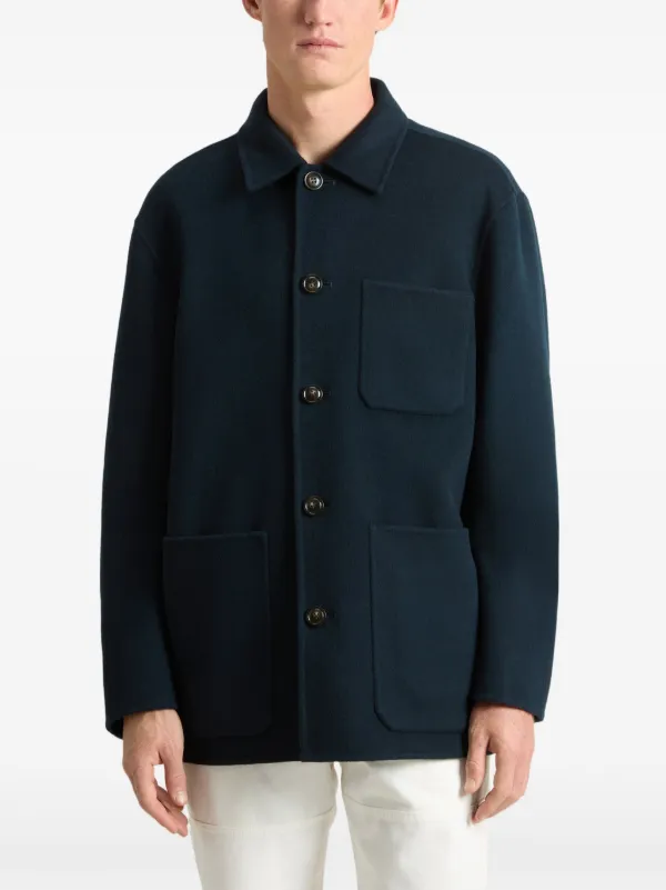 Woolrich ウール ジャケット | ブルー | FARFETCH JP