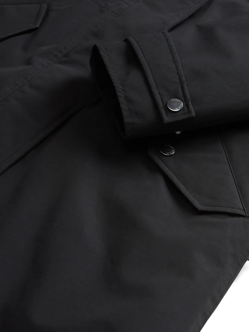 Woolrich Ramar Cloth parka Zwart