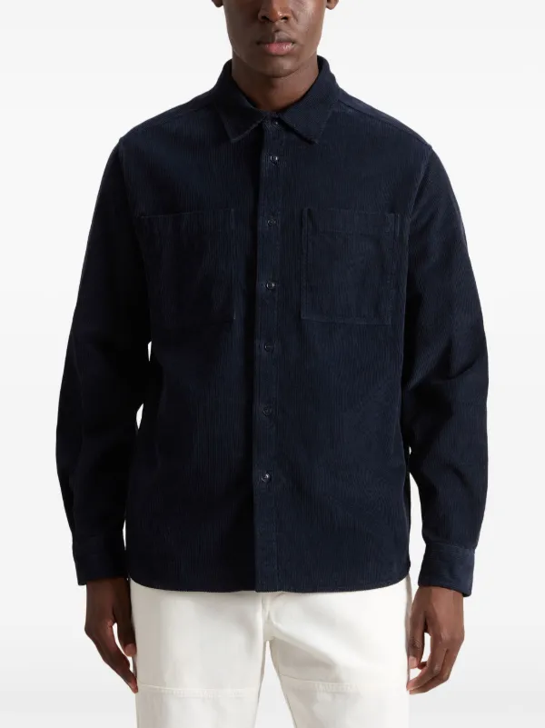 Woolrich コーデュロイ シャツ | ブルー | FARFETCH JP