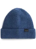 Woolrich waffle-knit beanie - Blue