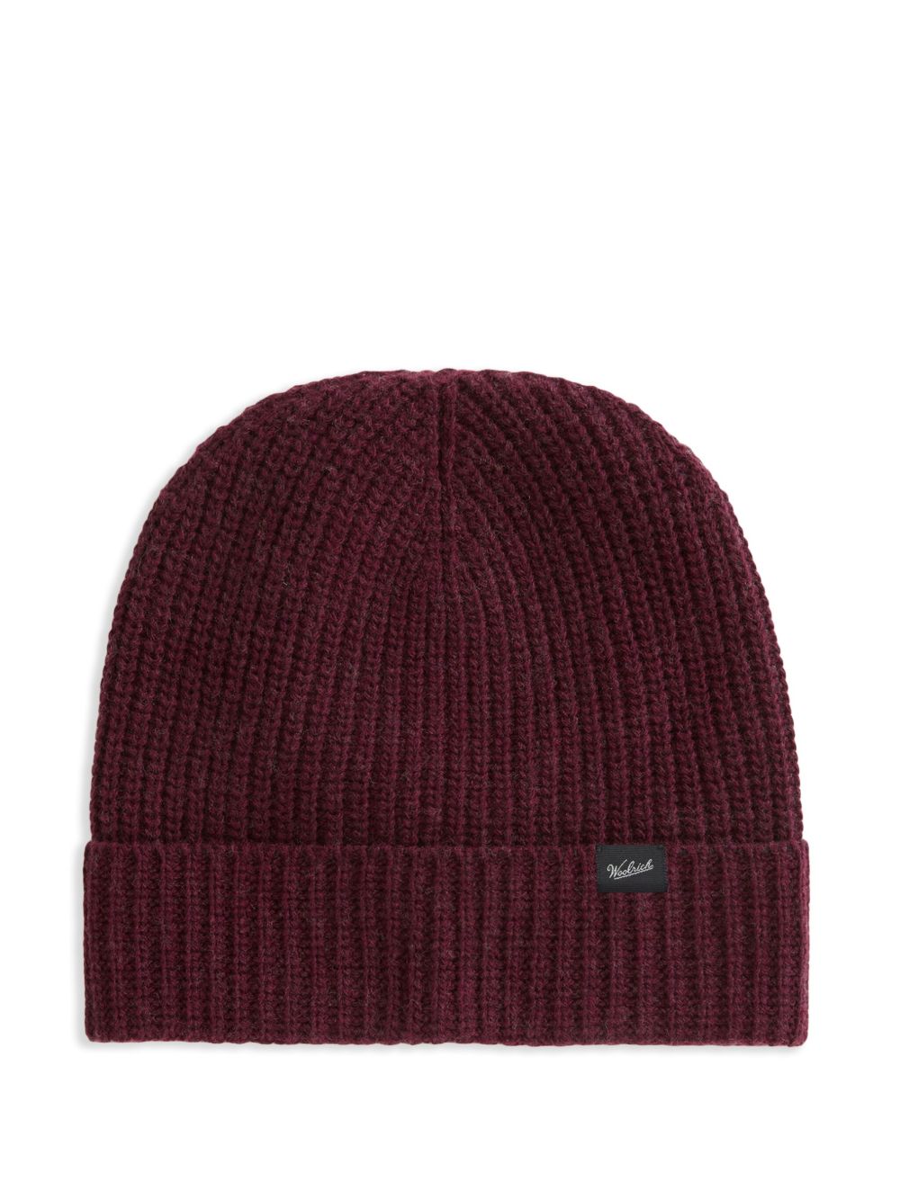 Woolrich ribbed-knit beanie - Red