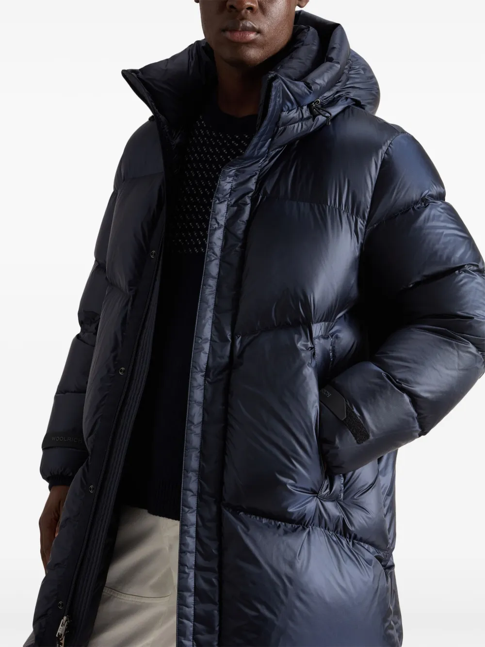 Woolrich Gewatteerd donsjack Blauw