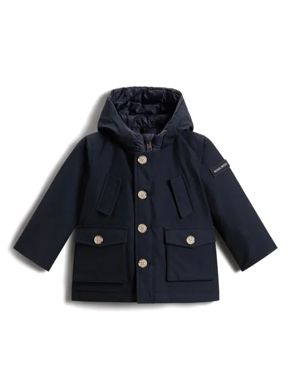 Baby blue parka coat online