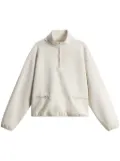 Woolrich fleece zipped sweatshirt - Neutrals