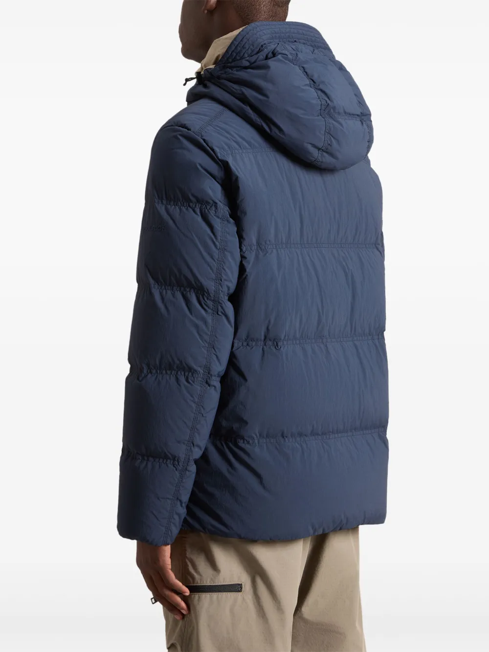 Woolrich Gewatteerd jack met capuchon Blauw