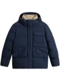Woolrich hooded padded jacket - Blue