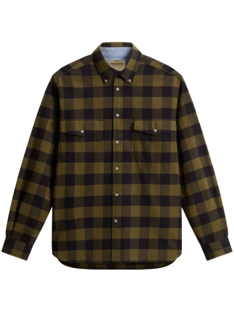 Woolrich plaid check pattern shirt 