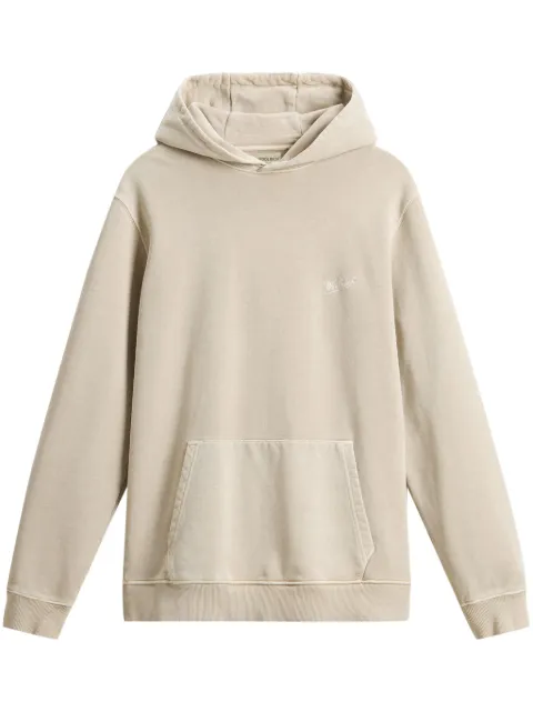 Woolrich hoodie con logo bordado