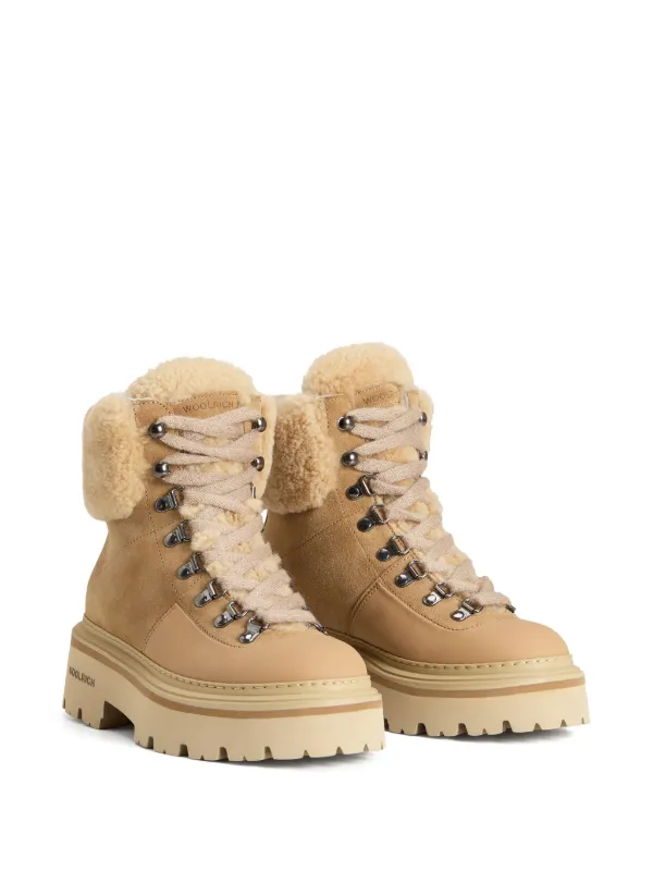 * Woolrich / ウールリッチ シープスキンハイキングブーツ * Woolrich シープスキン ハイキングブーツ | ニュートラル