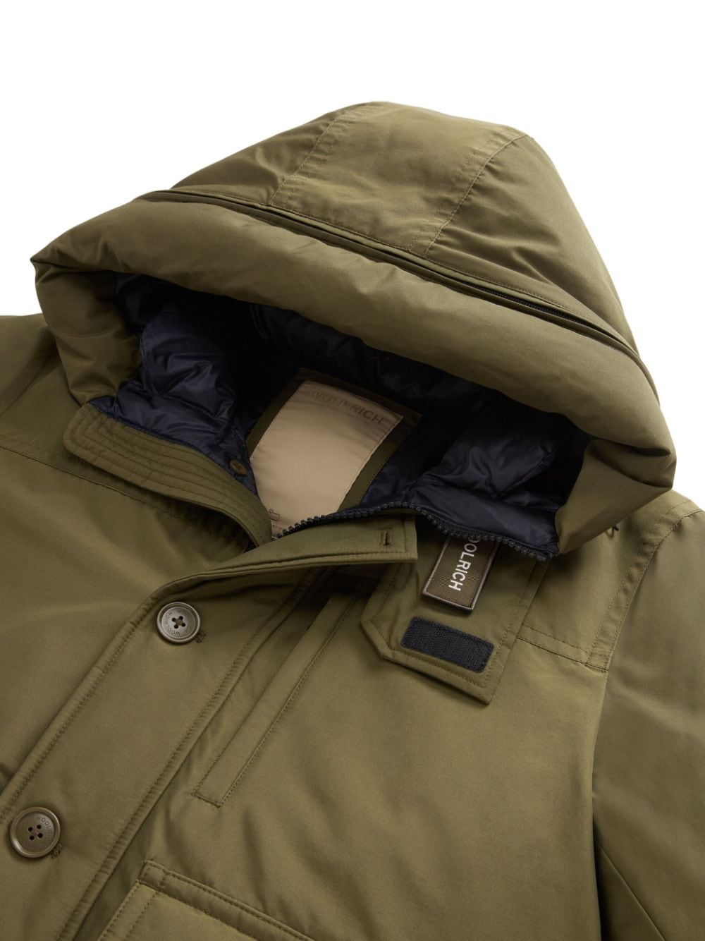 Woolrich Ramar gewatteerd jack - Groen