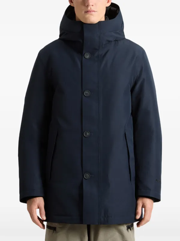 Woolrich GORE-TEX パーカーコート | ブルー | FARFETCH JP