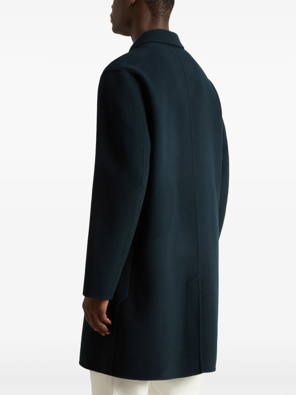 Woolrich Jas met enkele rij knopen Blauw