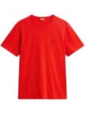 Woolrich logo-patch organic cotton T-shirt - Red