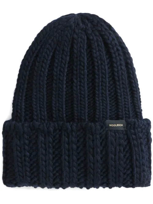 Bonnet en maille à design nervuré - Woolrich - Modalova