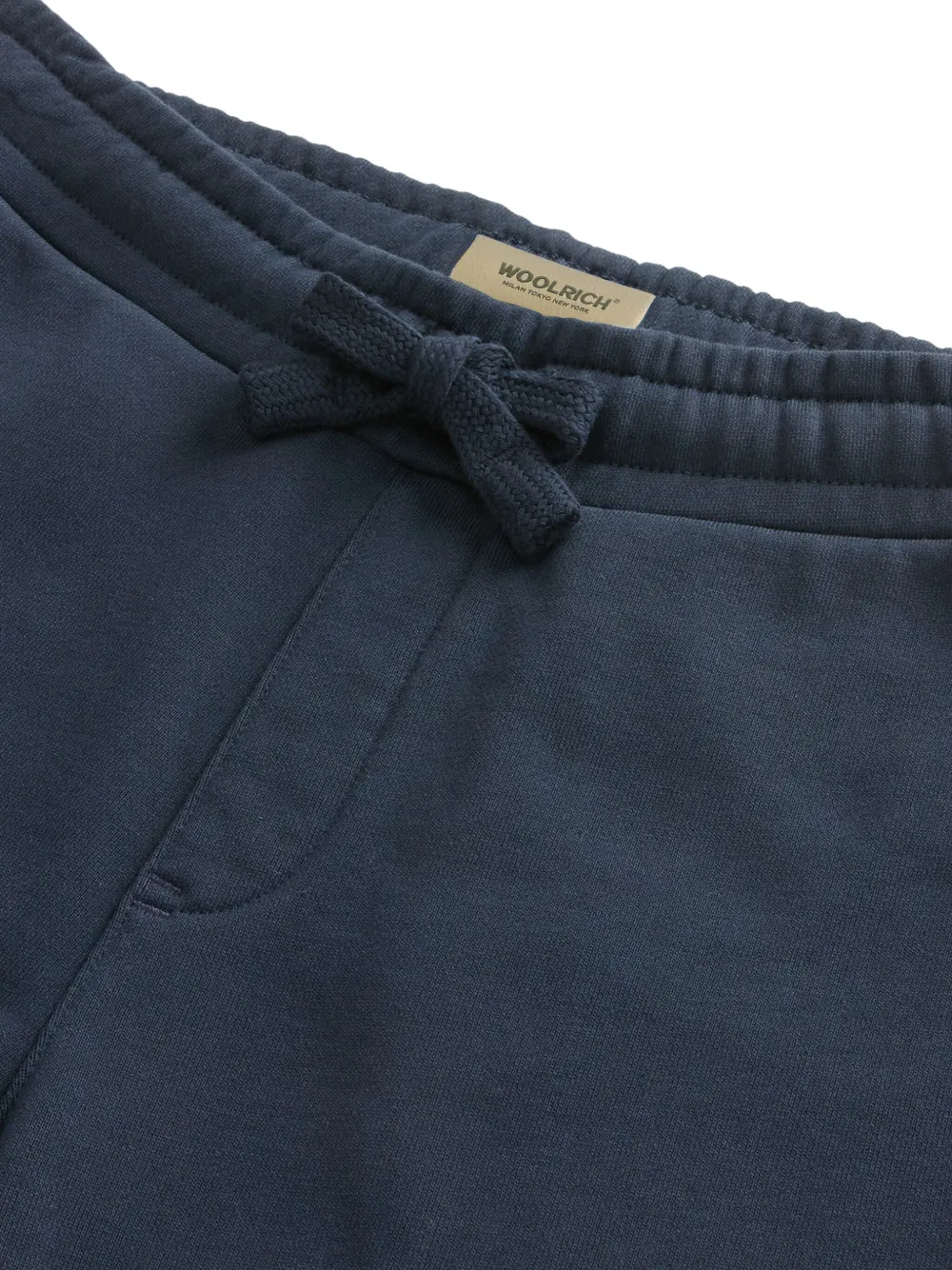 Woolrich Katoenen fleece trainingsbroek Blauw