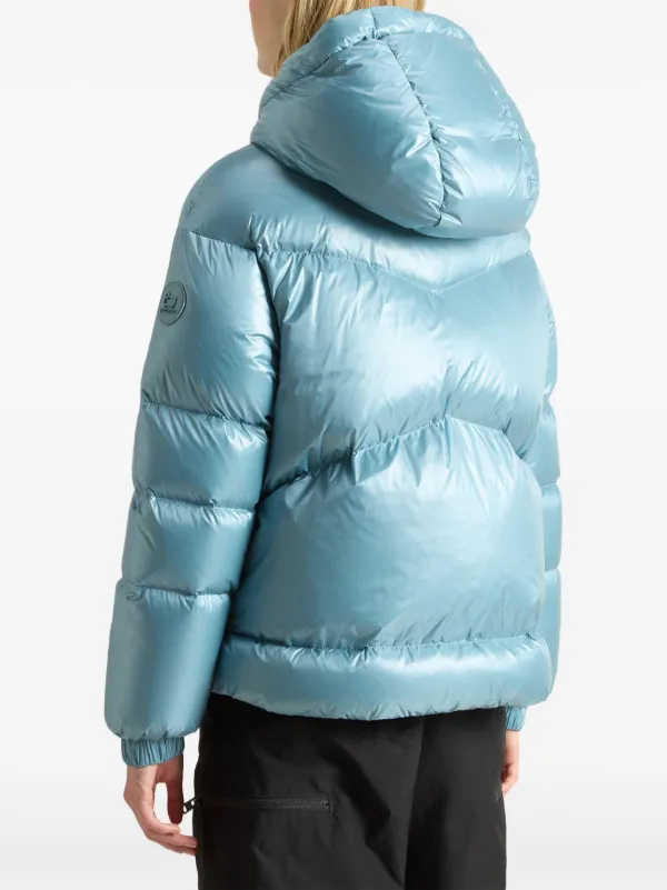Woolrich Aliquippa Short Puffer Jacket | Blue | FARFETCH