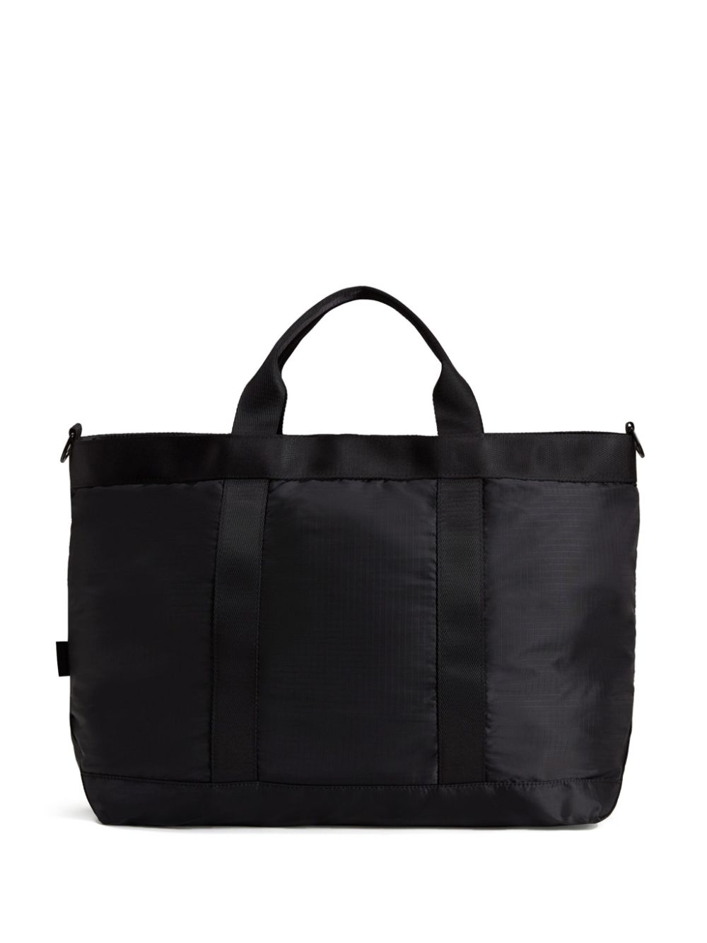 Shop Woolrich Pouch-pocket Tote Bag In Black