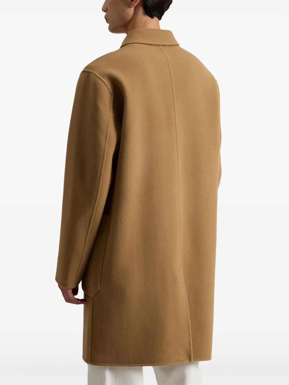 Woolrich Jas met enkele rij knopen Bruin