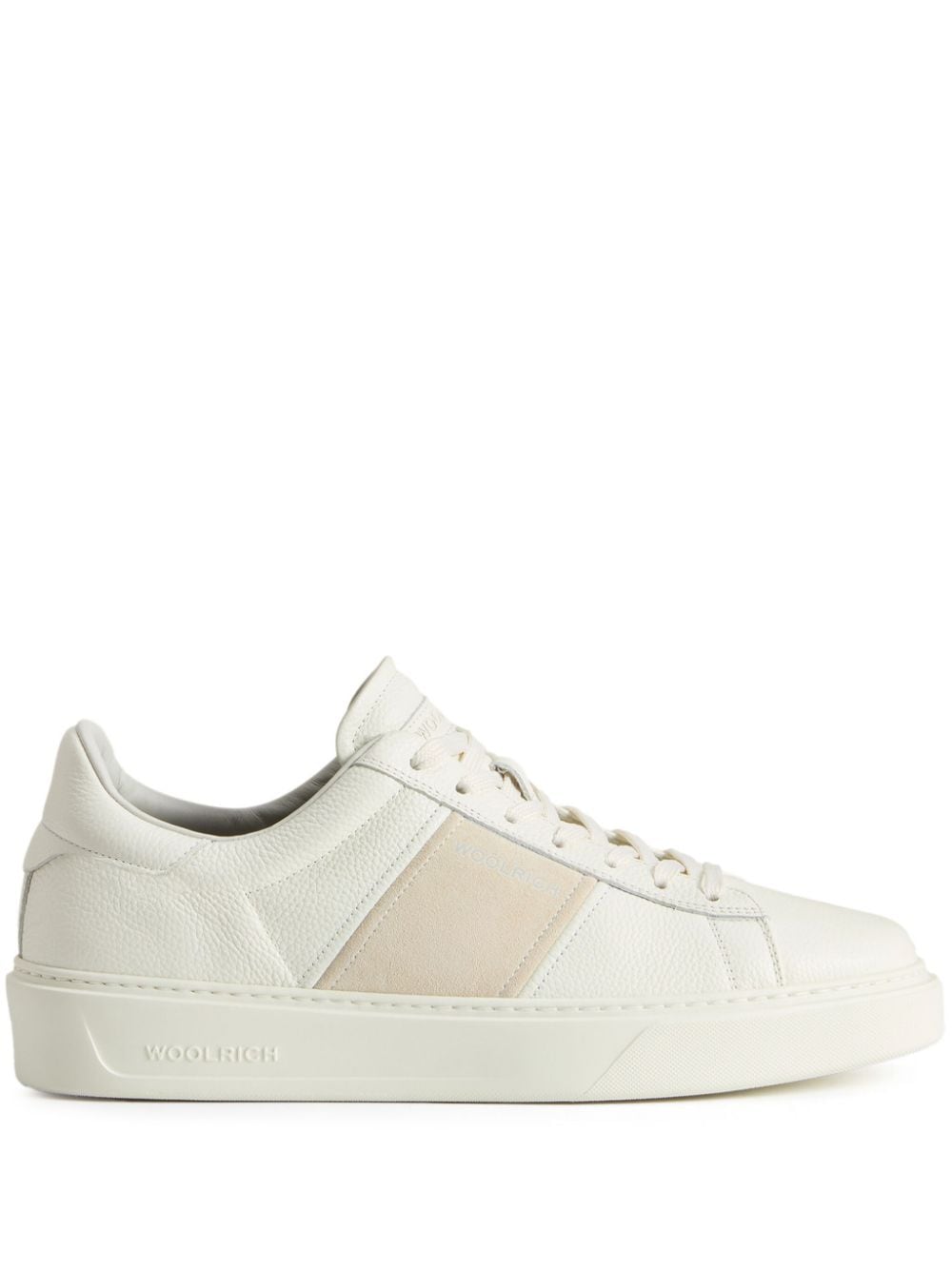 Woolrich round-toe trainers White