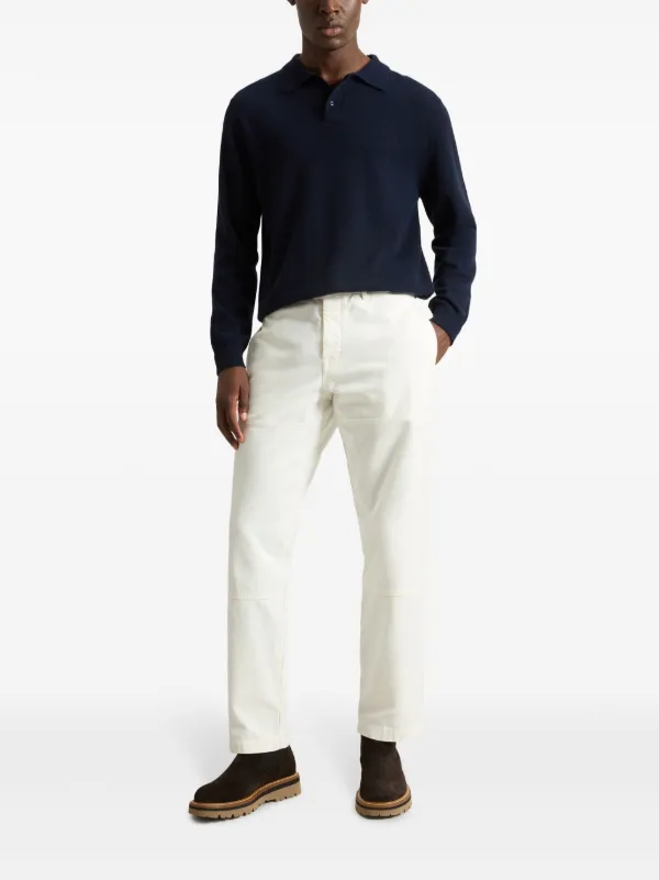 【送料&関税込】Woolrich Cotton Trousers Men's Cotton Blend Fleece Pants with Logo black | Woolrich US
