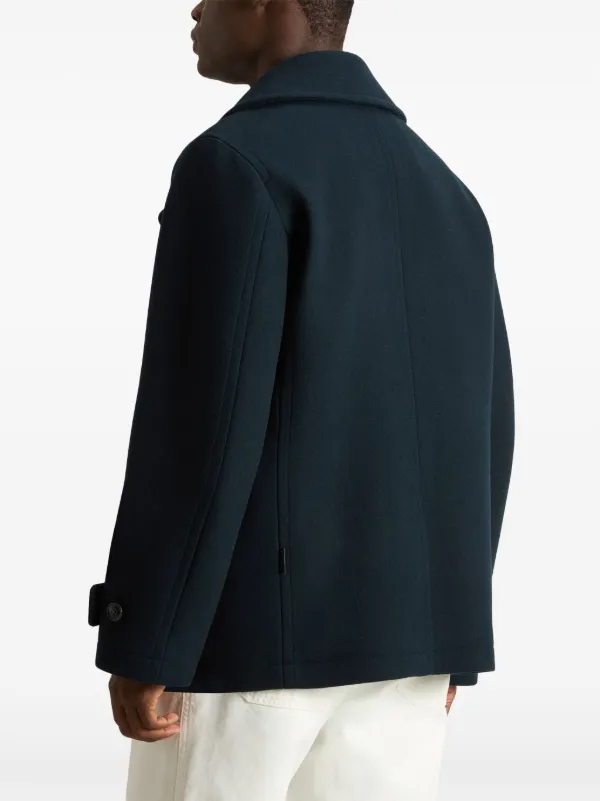 Woolrich メルトン コート | ブルー | FARFETCH JP