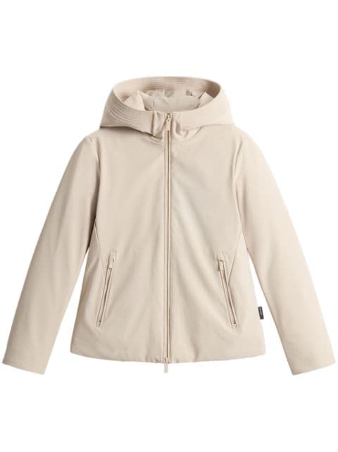 Woolrich zip-fastening hooded jacket