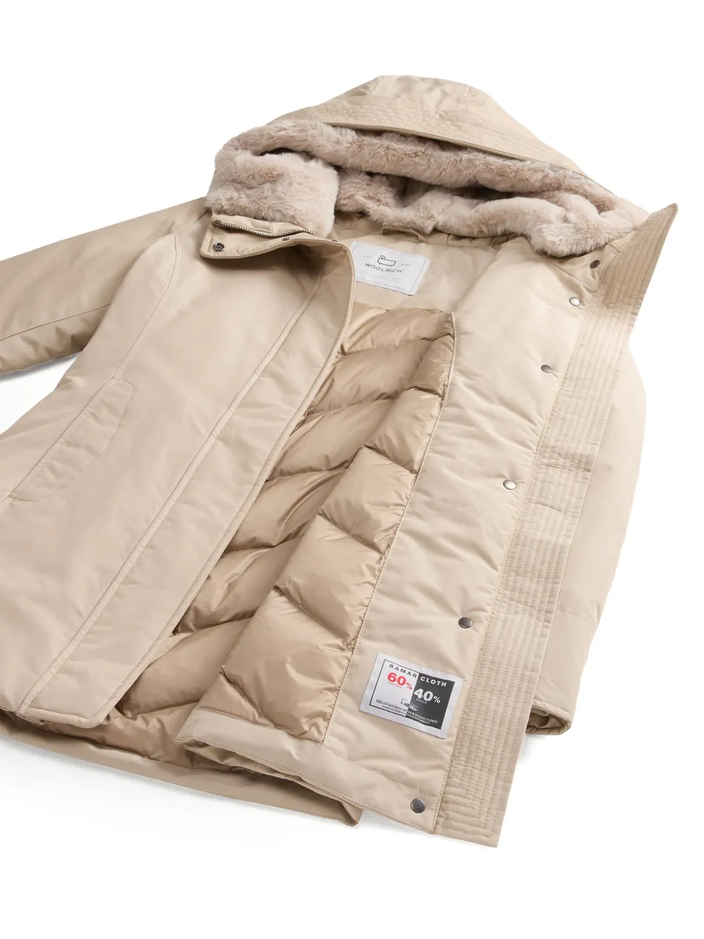 Woolrich Boulder parka Beige