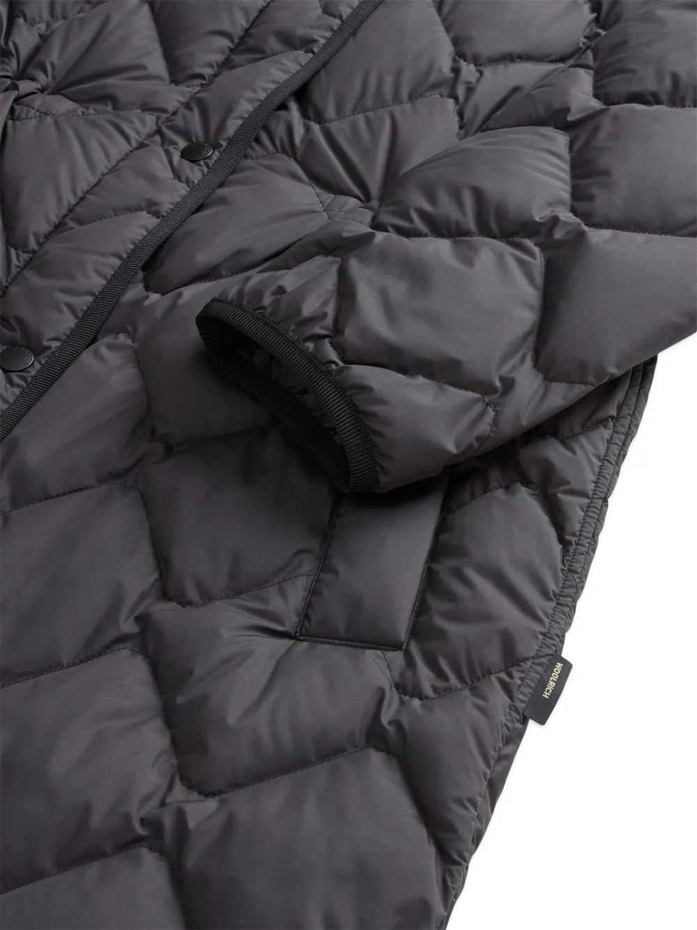 Woolrich Heritage Parka In Black