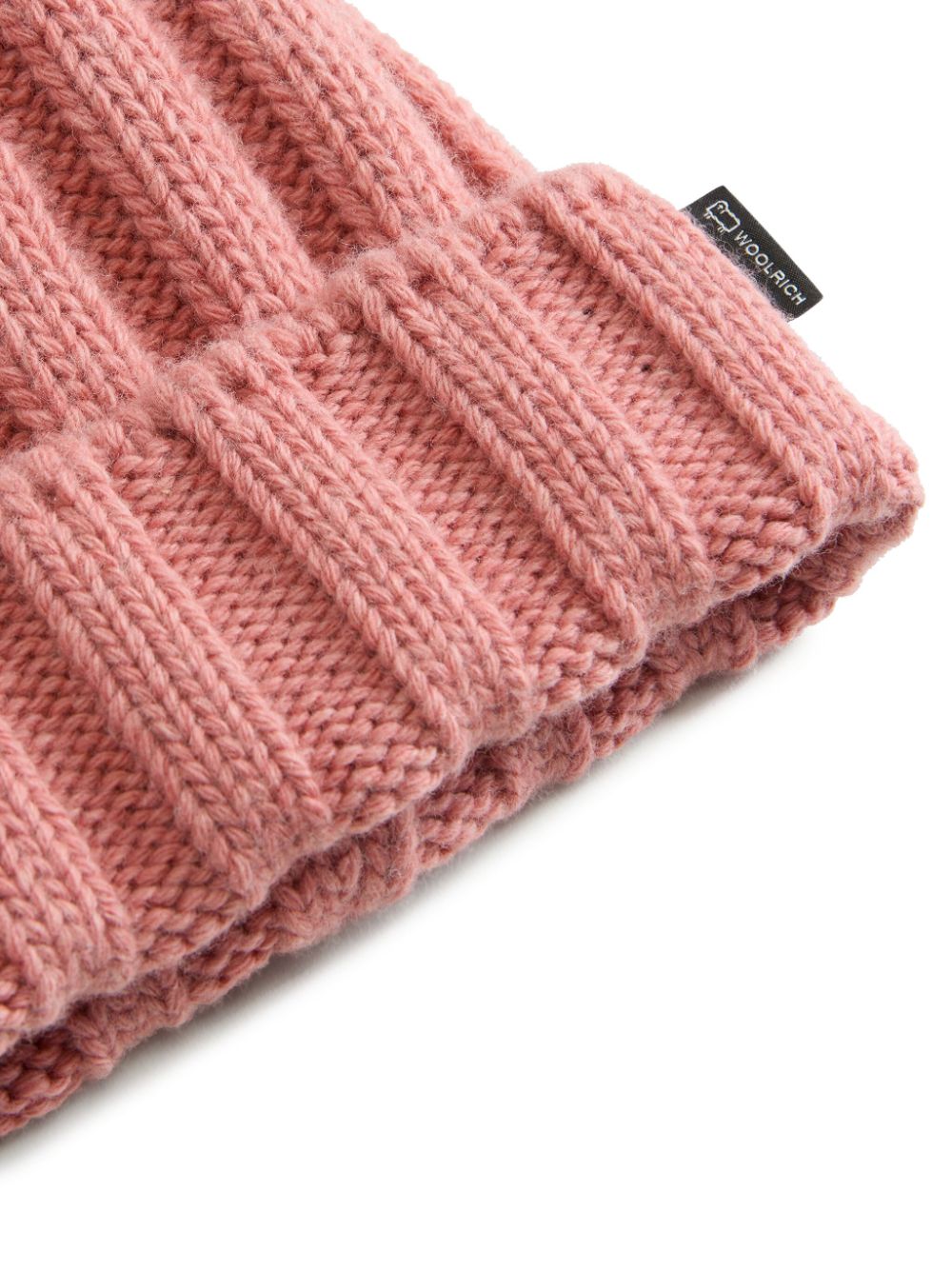 Woolrich Muts met pompon - Roze