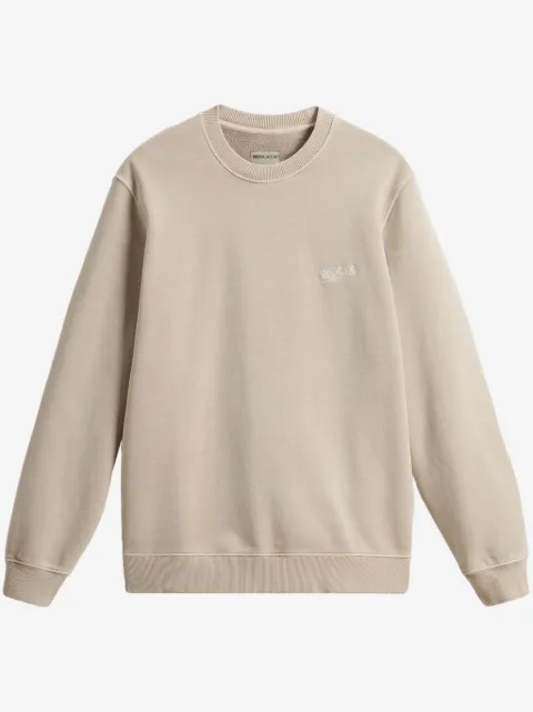 Woolrich logo-embroidered sweatshirt 