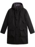 Woolrich Peach parka coat - Black