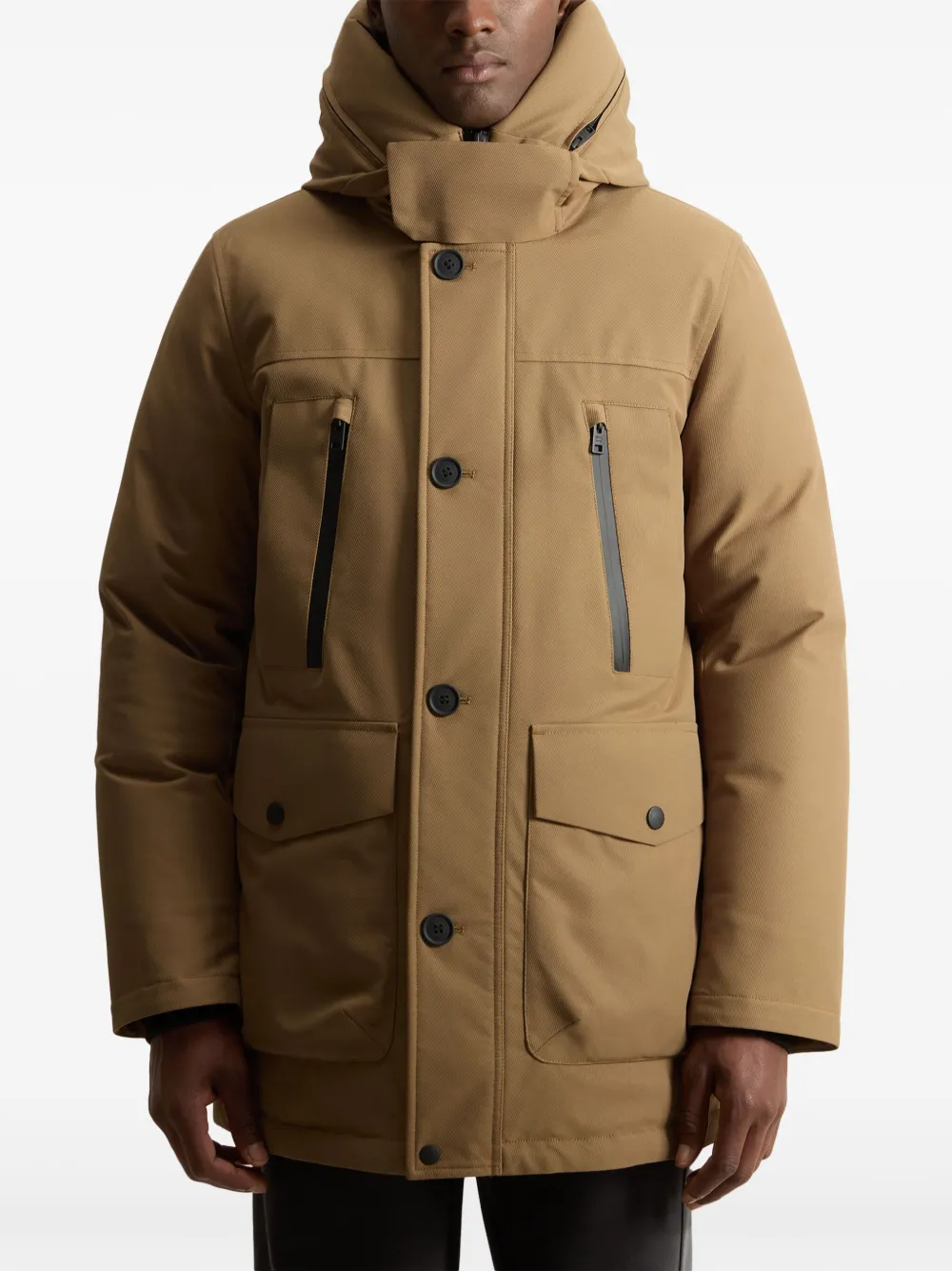 Woolrich Poly gewatteerd jack Beige