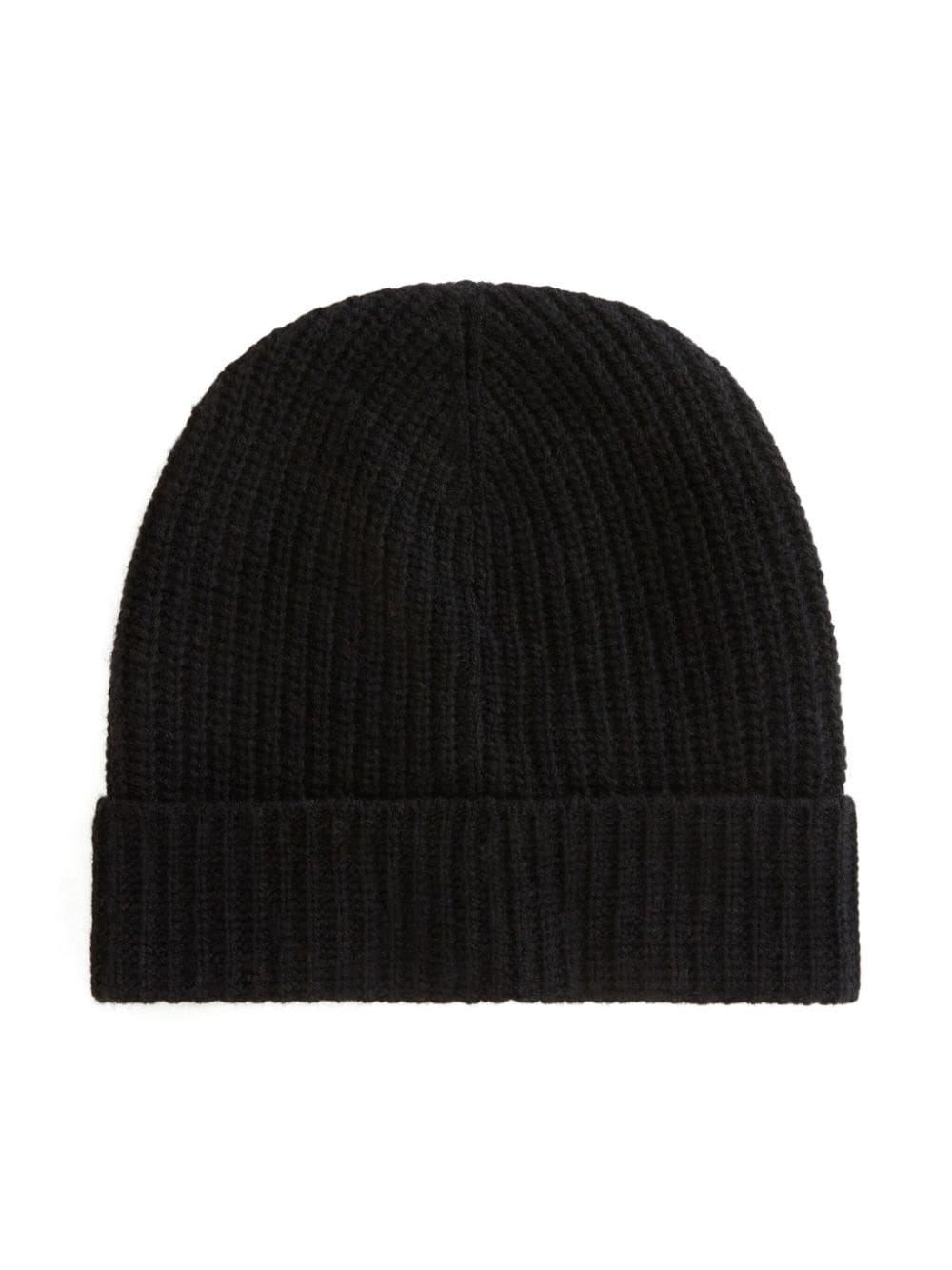 Woolrich ribbed beanie - Zwart